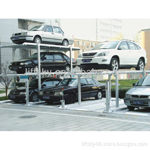 Three Layers Pit Type Parking System (four post)